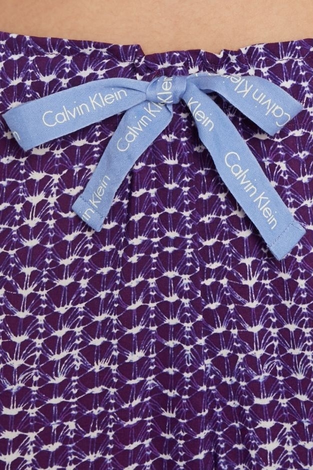 Plavky-Pradlo.cz - Dámské domácí pyžamové kalhoty CALVIN KLEIN S1614E  fialové - CALVIN KLEIN - Pyžamové kalhoty a šortky - Pyžama a noční košile,  DÁMSKÉ PRÁDLO