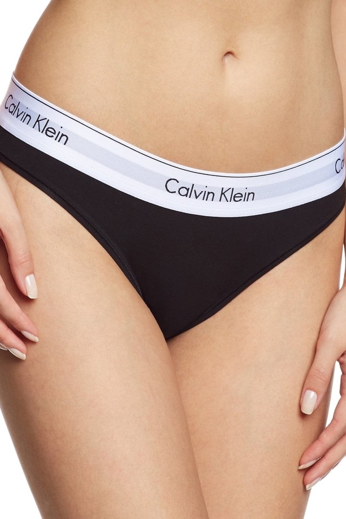 Plavky-Pradlo.cz - Dámské kalhotky CALVIN KLEIN Modern Cotton F3787E černé  - CALVIN KLEIN - klasické - Kalhotky, DÁMSKÉ PRÁDLO