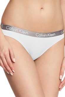 Dámské kalhotky CALVIN KLEIN Radiant Cotton bílé