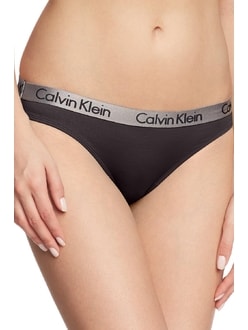 Dámské kalhotky CALVIN KLEIN Radiant Cotton černé