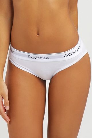 Dámské kalhotky CALVIN KLEIN Modern Cotton F3787E bílé