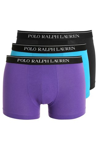 Pánské boxerky POLO RALPH LAUREN 3pack černá/modrá/fialová