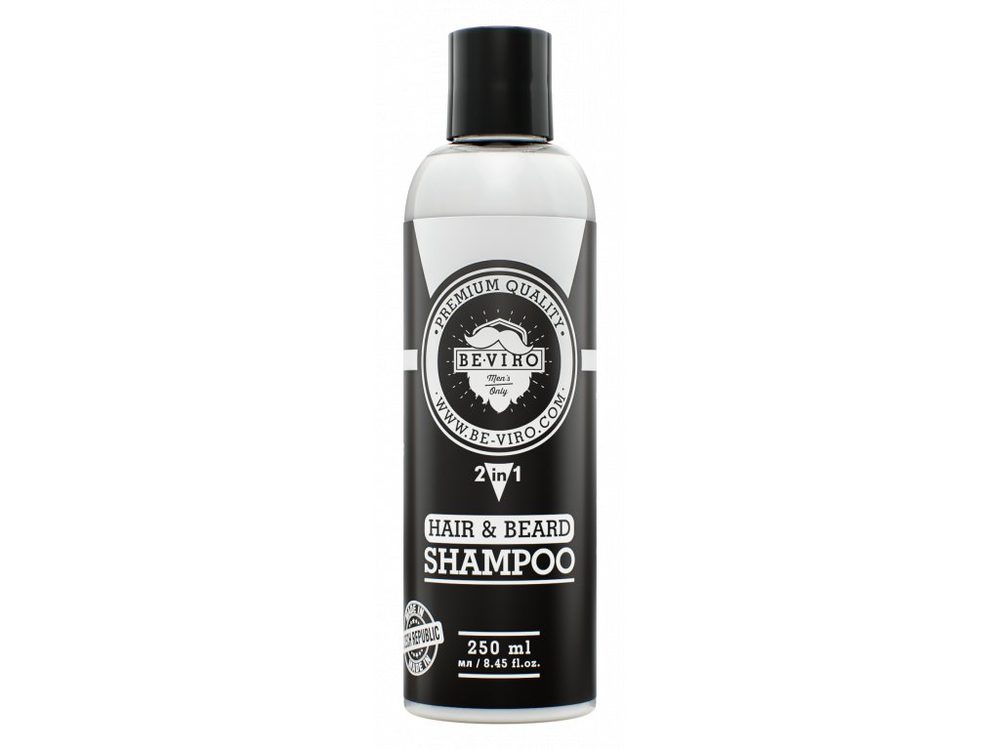 Šampon na vlasy a vousy Beviro (250 ml)