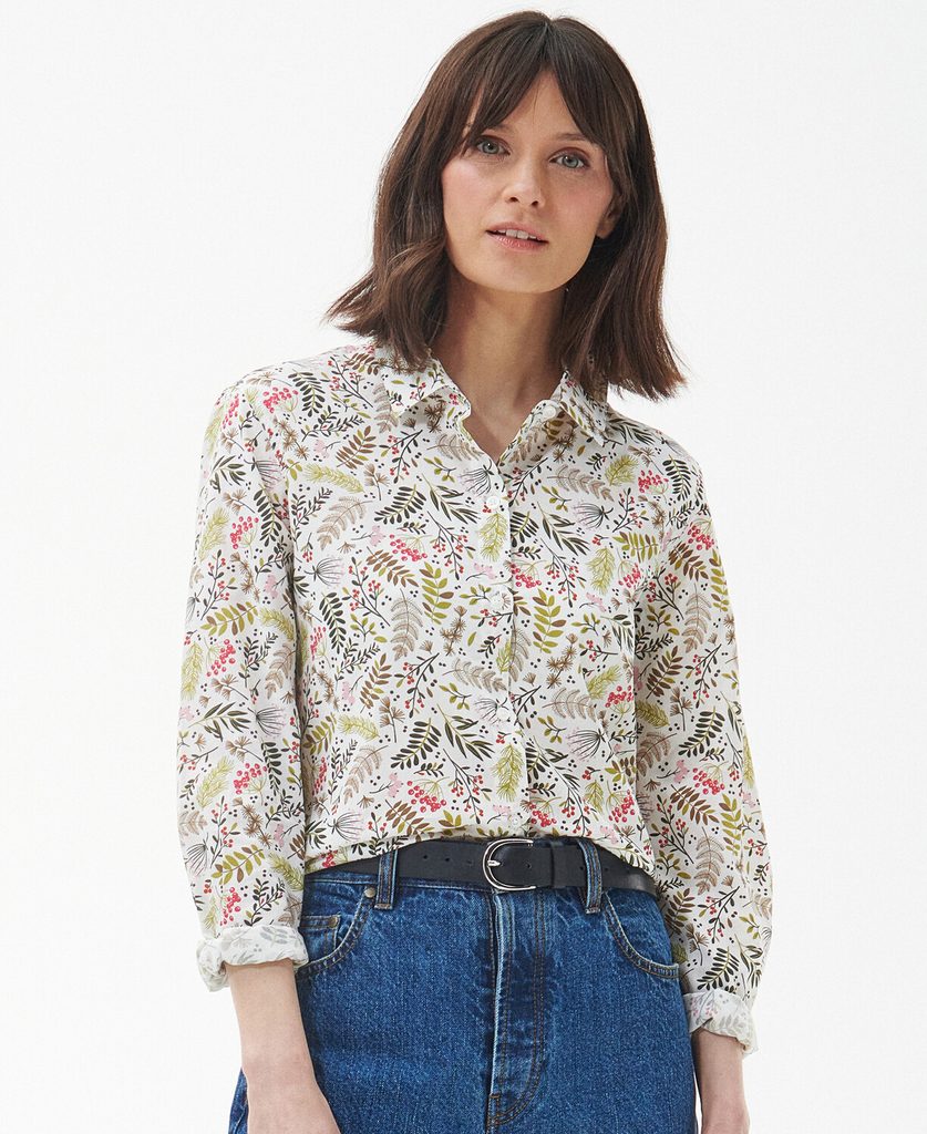 Barbour Safari Relaxed Shirt — Story - Volná dámská košile s florálním  vzorem - Barbour - Pro ženy - Oblečení - Gentleman Store