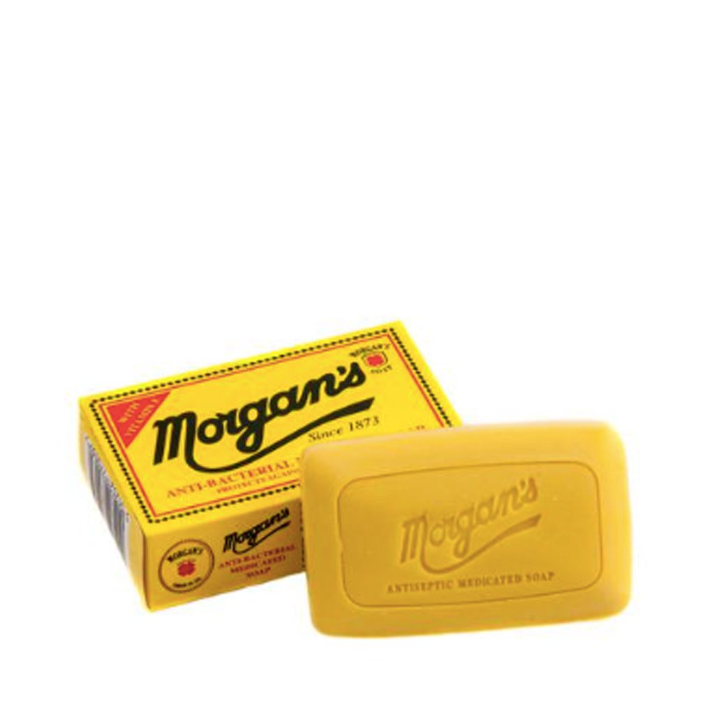 Antibakteriální mýdlo s léčivými přísadami Morgan's (80 g) - Morgan's -  Mýdla a dezinfekce - Hygiena, Kosmetika - Gentleman Store
