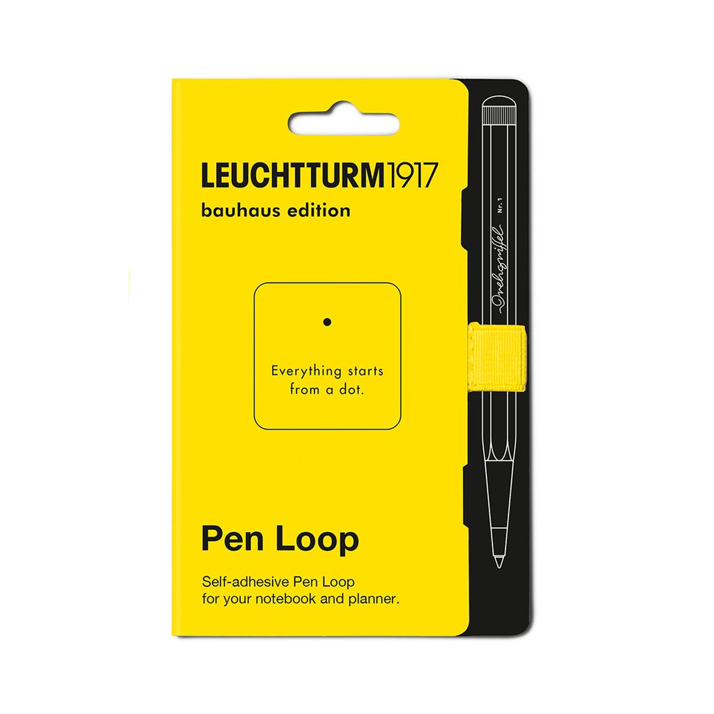 LEUCHTTURM1917 Pen Loop Bauhaus Edition - Samolepicí držák na pero -  LEUCHTTURM1917 - Psací potřeby - Papírenské zboží, Doplňky - Gentleman Store