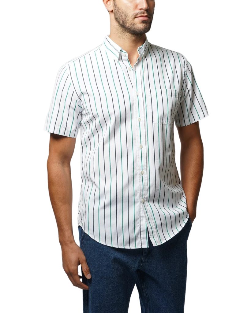 Letní košile Portuguese Flannel Marine Green - Portuguese Flannel - Košile  - Oblečení - Gentleman Store