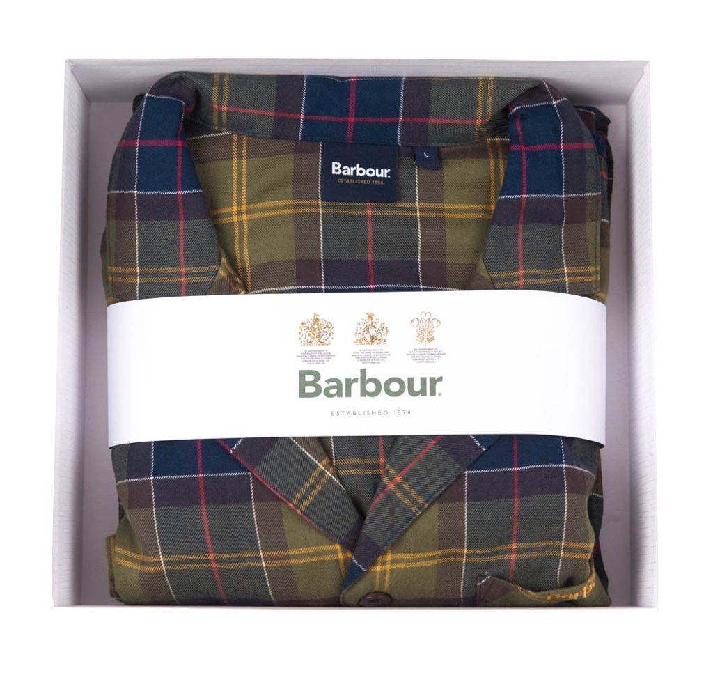 Tartanový pyžamový set Barbour Laith PJ Set - Classic Tartan - Barbour -  Oblečení - - Gentleman Store