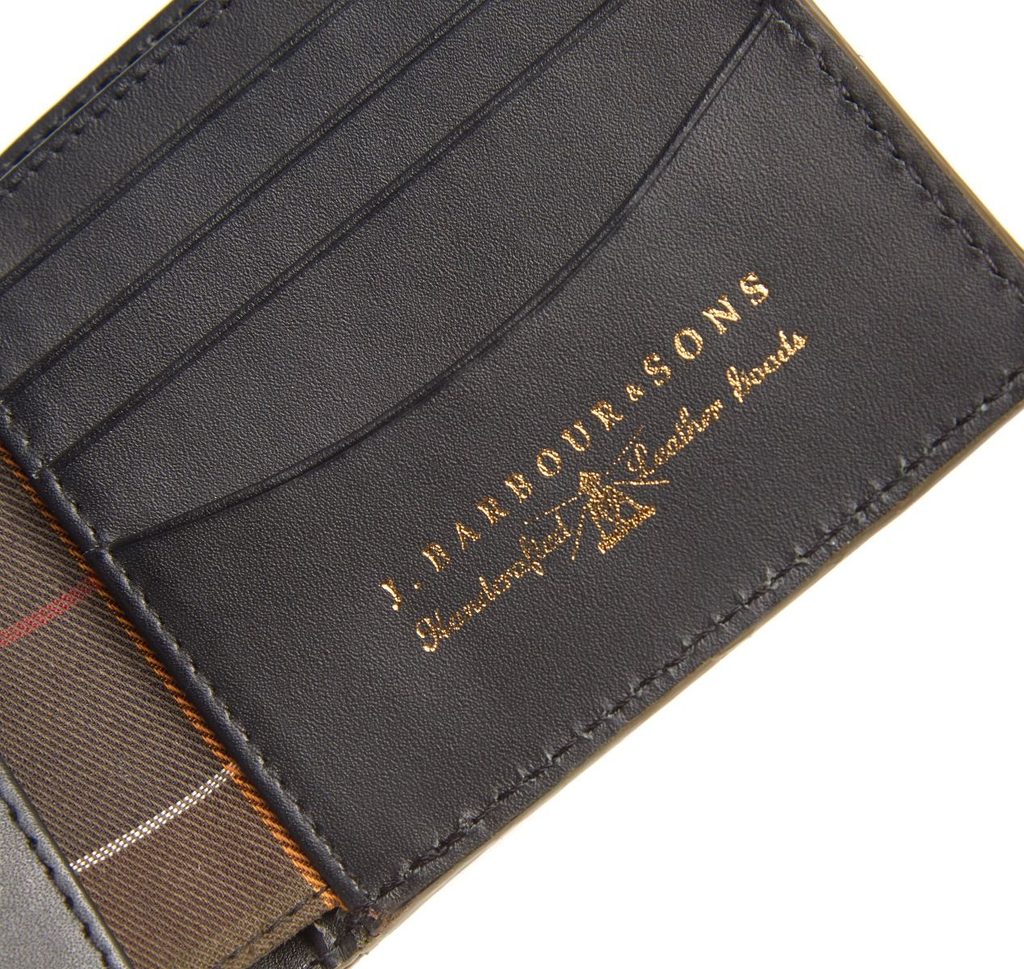Peněženka Barbour ze zrnité kůže - Black - Barbour - Peněženky - Doplňky -  Gentleman Store