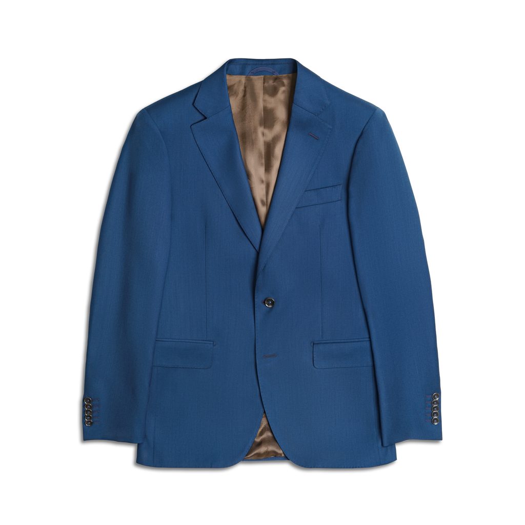 Vlněný oblek John & Paul - modrý - John & Paul - Obleky, saka a vesty -  Oblečení - Gentleman Store