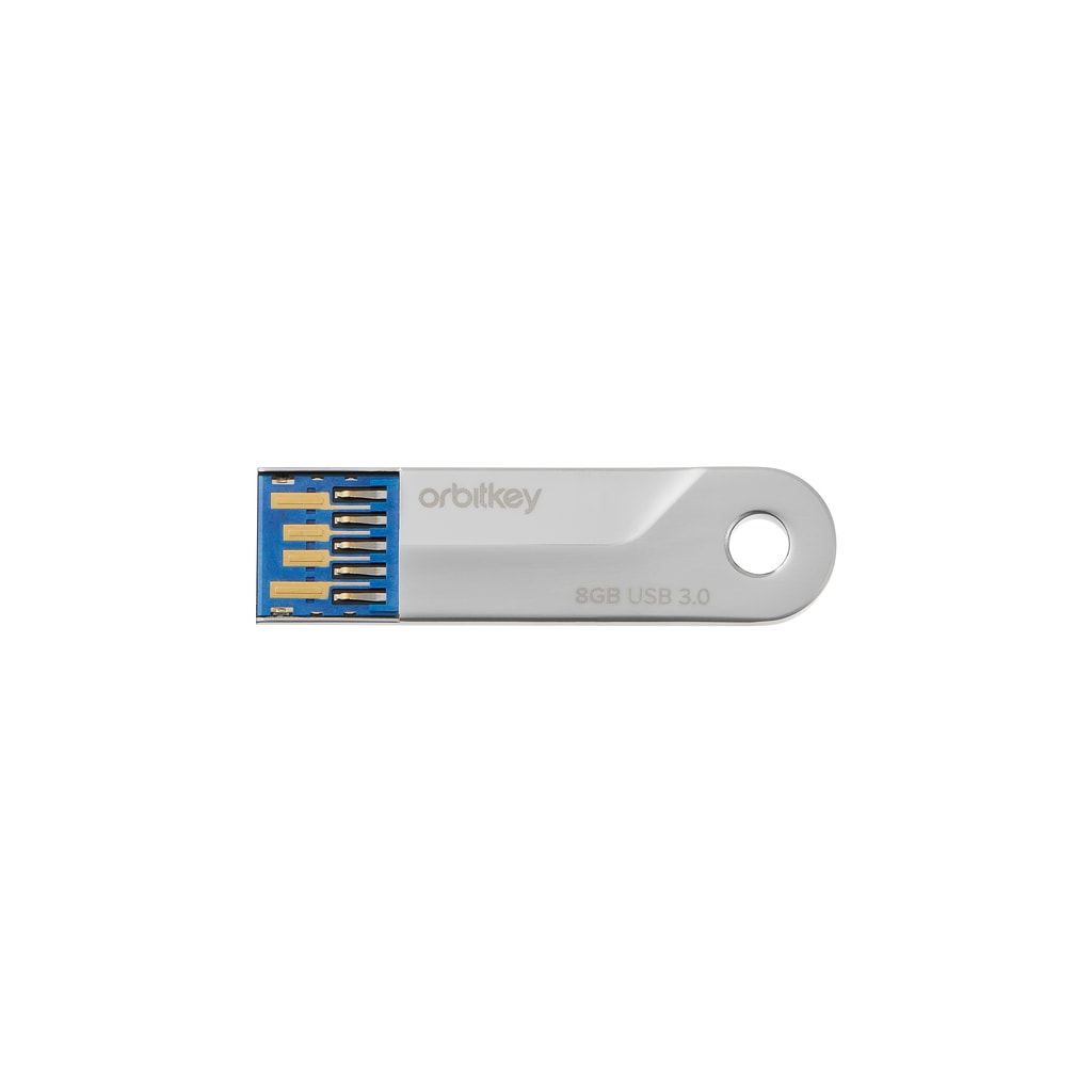 Flash disk 8 GB pro klíčenku Orbitkey - Orbitkey - Klíčenky - Na cesty,  Doplňky - Gentleman Store