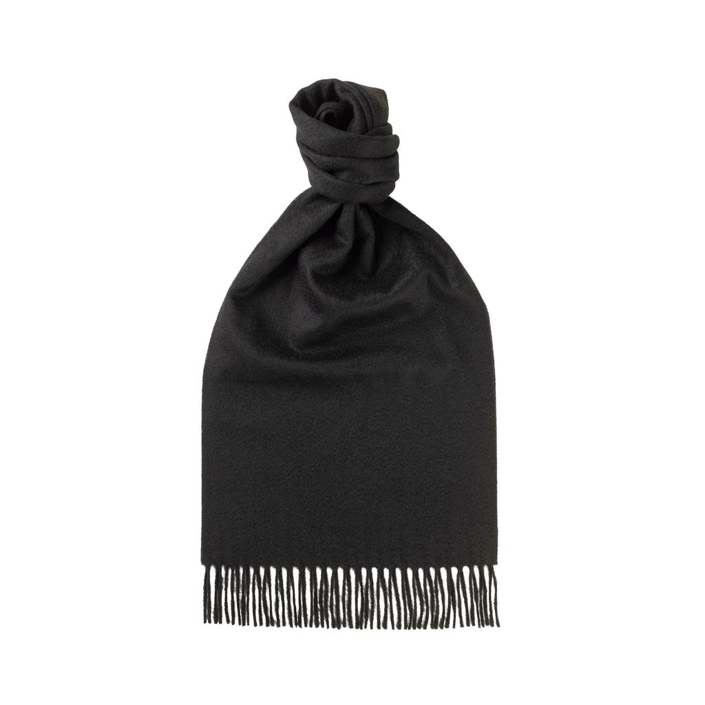 Joshua Ellis Plain Cashmere Scarf - Jednobarevná kašmírová šála