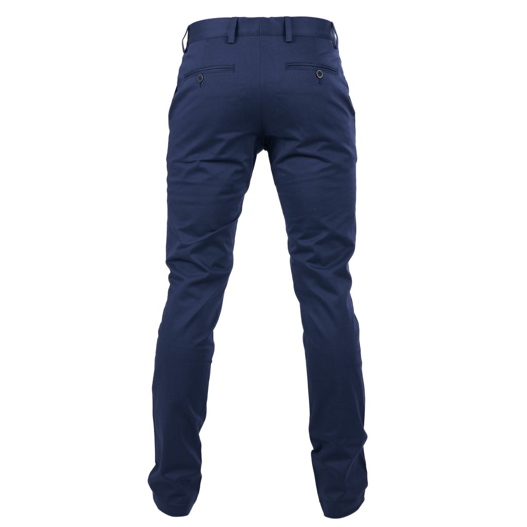 Bazar: Pohodlné kalhoty chinos John & Paul - tmavě modré - Bazar - Kalhoty  - Oblečení - Gentleman Store