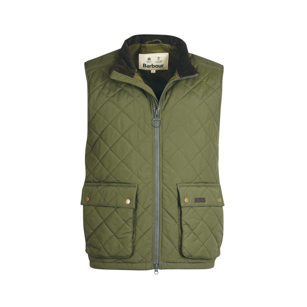 Prošívaná vesta Barbour Fernwood Gilet - Sage - Barbour - Bundy a kabáty -  Oblečení - Gentleman Store