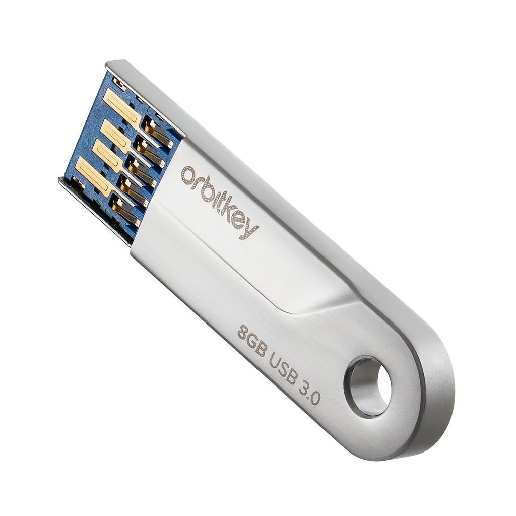 Flash disk 8 GB pro klíčenku Orbitkey - Orbitkey - Klíčenky - Na cesty,  Doplňky - Gentleman Store