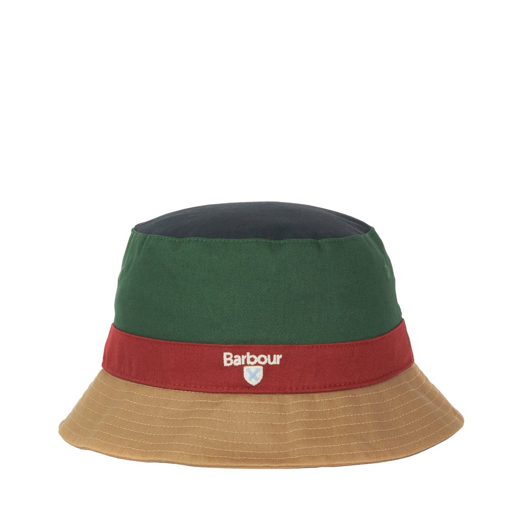 Bavlněný sportovní klobouk Barbour Laytham Sports Hat - Racing Green / Dark  Stone - Barbour - Klobouky a čepice - Oblečení - Gentleman Store