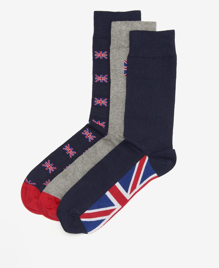 Britská dárková sada ponožek Barbour - Barbour - Ponožky - Oblečení -  Gentleman Store