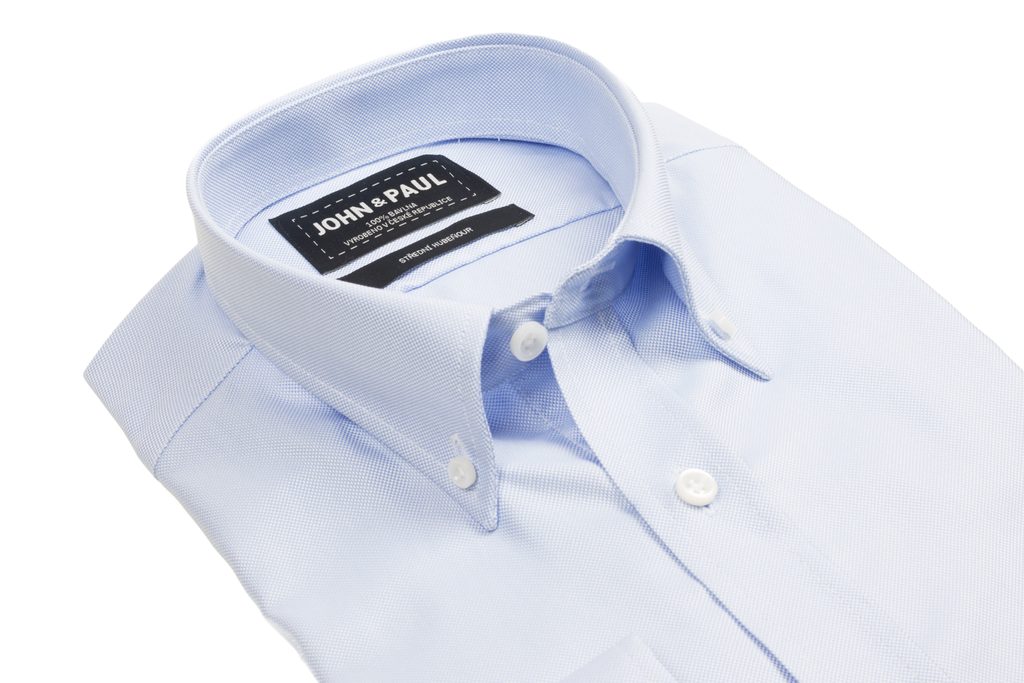Holub (button-down límec) - John & Paul - Košile - Oblečení - Gentleman  Store
