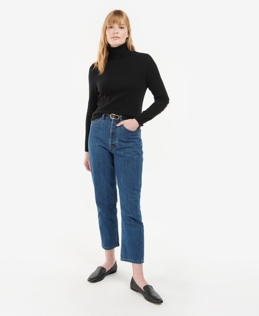Barbour Moorland High-Rise Jeans — Original Wash - Volnější dámské