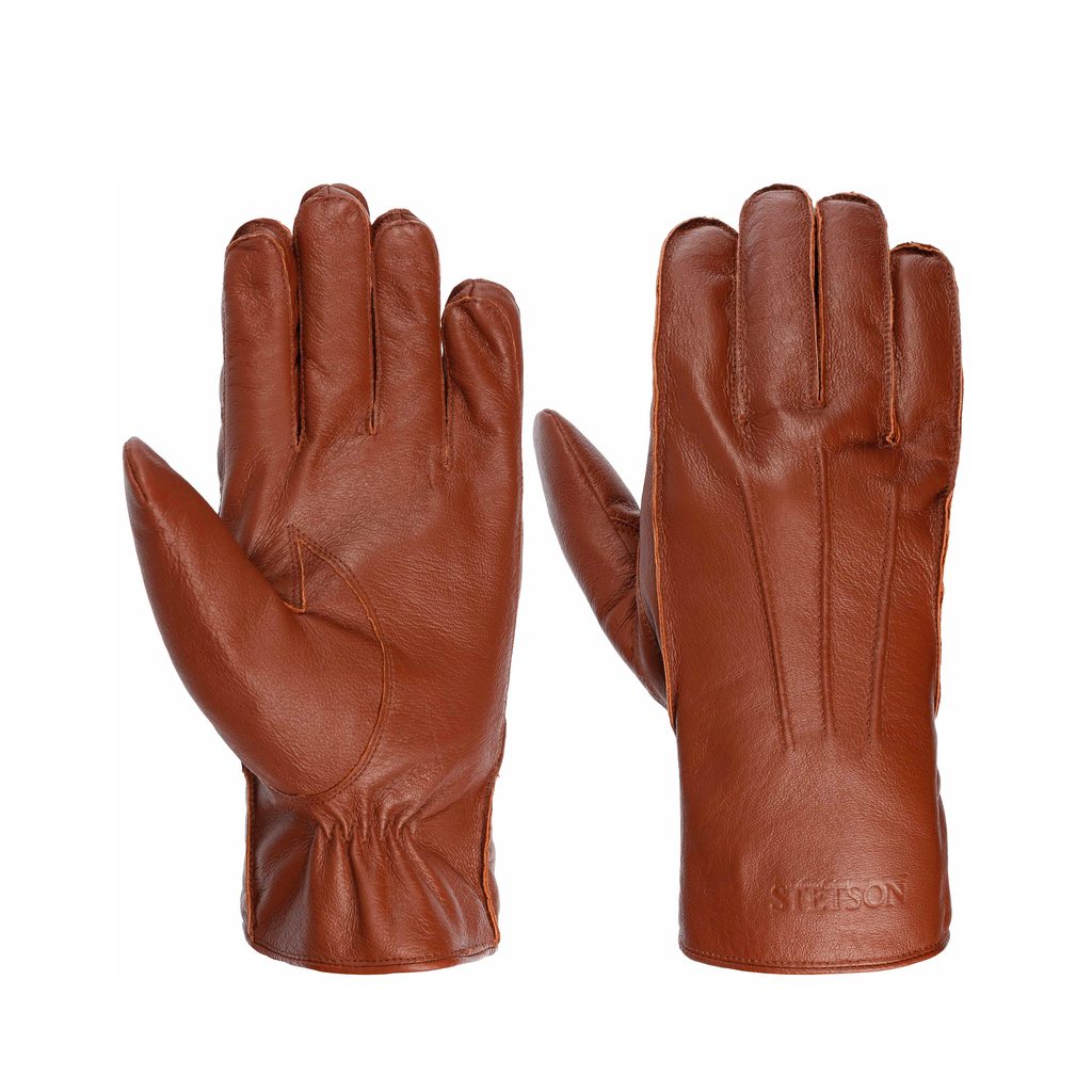 Zimní rukavice Stetson z nappa vepřovice — Brown - Stetson - Rukavice -  Oblečení - Gentleman Store