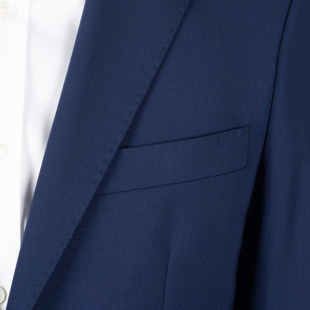 Vlněný oblek John & Paul - modrý - John & Paul - Obleky a saka - Oblečení -  Gentleman Store