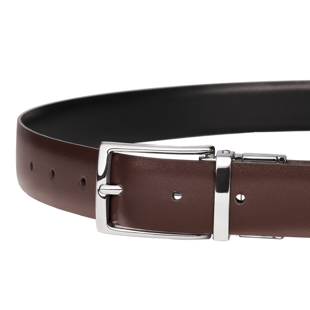 Charles Tyrwhitt Black Brown Reversible Belt erno hn dy oboustranny opasek Charles Tyrwhitt Opasky a le Oble eni Gentleman Store