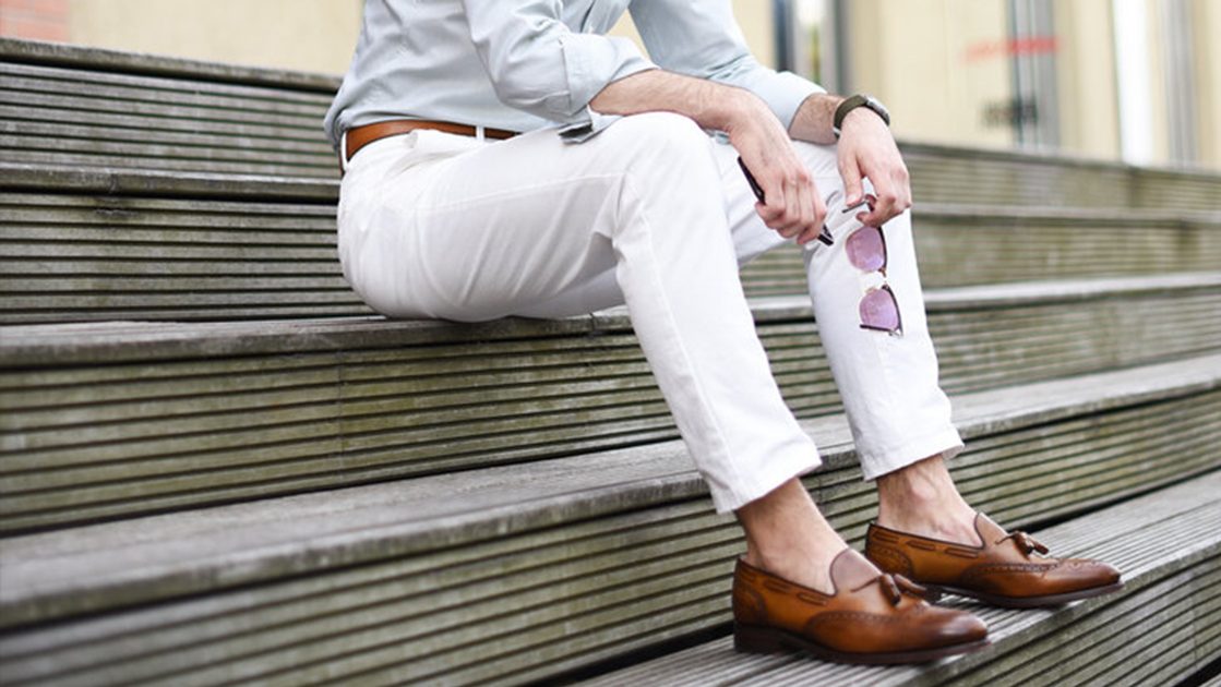 Jak nosit bílé kalhoty - Gentleman Store