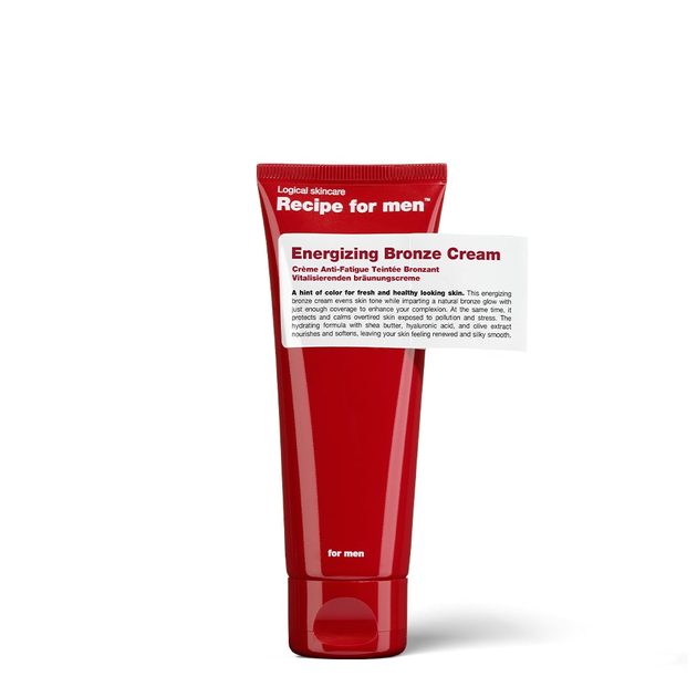 Tónovací hydratační krém na obličej Recipe for Men Energizing Bronze Cream  (75 ml) - Recipe for Men - Pleťová kosmetika - Kosmetika - Gentleman Store