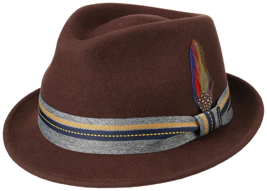 Plstěný klobouk Stetson Westhope Trilby - hnědý - Stetson - Klobouky a  čepice - Oblečení - Gentleman Store