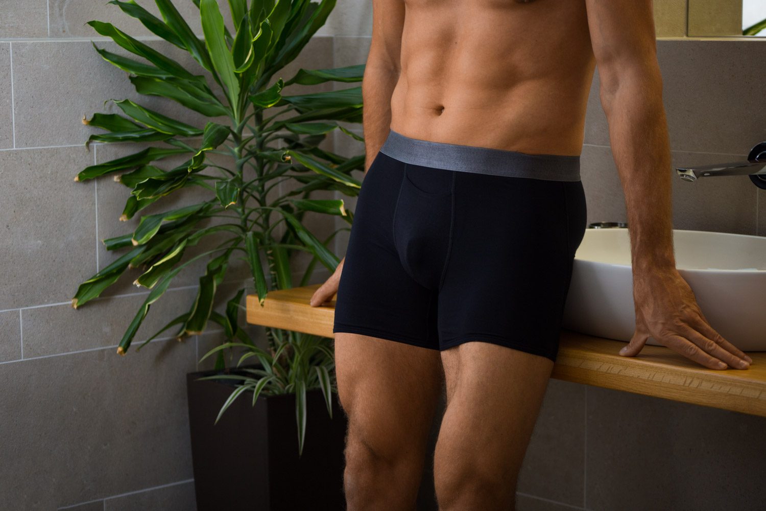 John & Paul MicroModal® Boxer Shorts - Black - John & Paul - Underwear -  Clothing - Gentleman Store