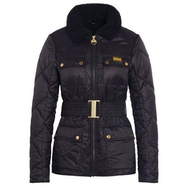 Barbour Germaine Quilted Jacket — Classic Black