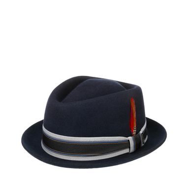 Zimní klobouk Stetson Diamond Woolfelt z vlněné plsti - Navy