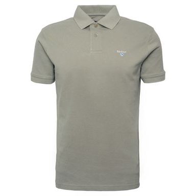 Barbour Sports Polo Shirt — Mid Olive