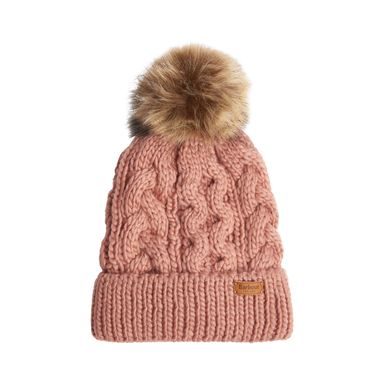 Barbour Penshaw Beanie — Dusty Rose