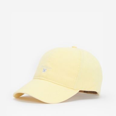 Barbour Cascade Sports Cap — Heritage Lemon