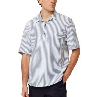 Peregrine Cabin Shirt — Blue Stripe