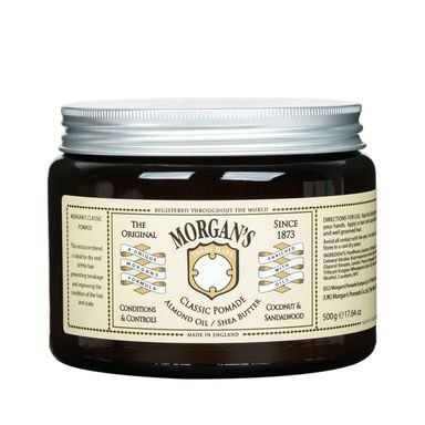 Morgan's Classic Pomade - pomáda s bambuckým máslem a mandlovým olejem (500 ml)