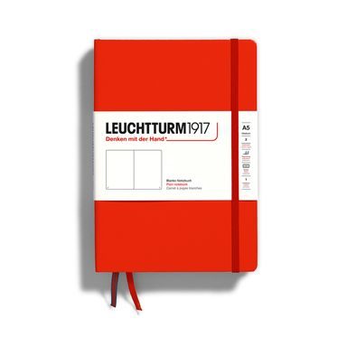 Střední zapisník LEUCHTTURM1917 Natural Colours Medium Hardcover Notebook - A5, pevná vazba, nelinkovaný, 251 stran