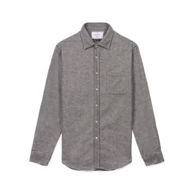 Flanelová košile Portuguese Flannel Teca - Light Grey