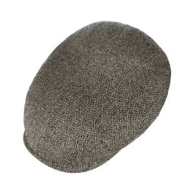 Stetson 6-Panel Linen Cap — Dark Grey