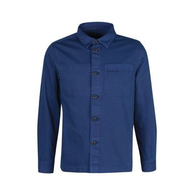 Denimová overshirt Barbour Gino - Inky Blue