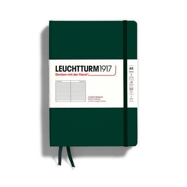 Střední zapisník LEUCHTTURM1917 Natural Colours Medium Hardcover Notebook - A5, pevná vazba, linkovaný, 251 stran