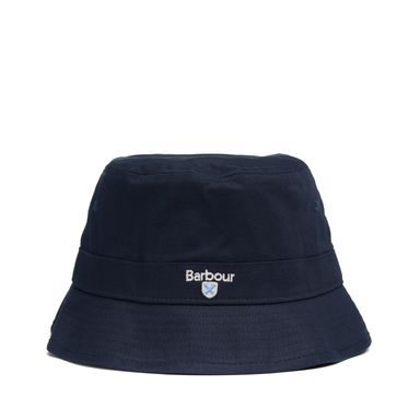 Bavlněný letní klobouk Barbour Cascade Bucket Hat — Navy