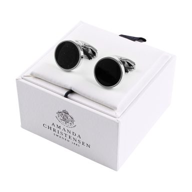 Charles Tyrwhitt Knot Cufflinks — Black