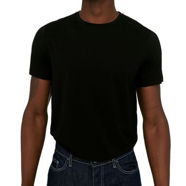 Lehké tričko s dlouhým rukávem Knowledge Cotton Apparel Forrest Tencel Knit - Total Eclipse