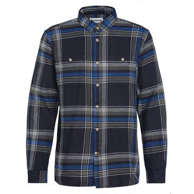 Barbour Merryton Tailored Shirt — Blue