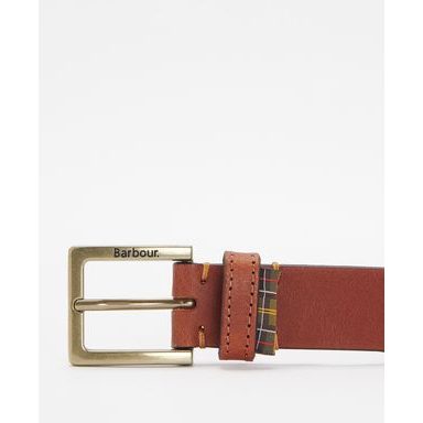 Barbour Nevis Webbing Belt — Dark Olive