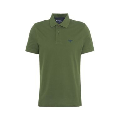 Barbour Sports Polo Shirt — Spicy Orange