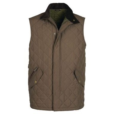 Barbour Shoveler Gilet — Dark Olive