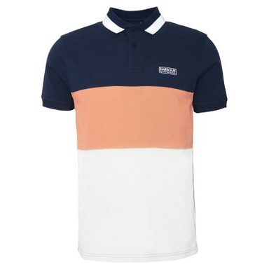 Barbour Lightweight Sports Polo Shirt — Navy